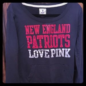 New England Patriots.. pink sweat shirt